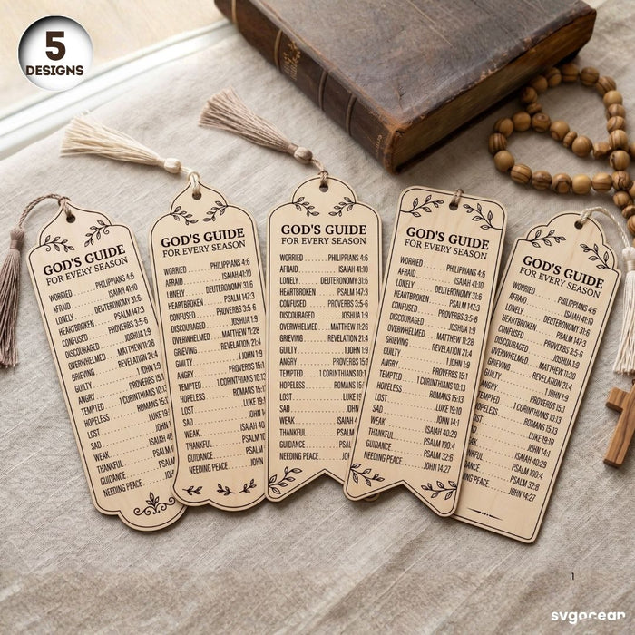 Bible Emergency Numbers Bookmark SVG Bundle - Svg Ocean