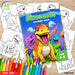 Dinosaurs Coloring Book - SVG Ocean