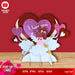 Valentine's Day Pop Up Card Template - SVG Ocean