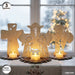 Nativity Cross Candle Holder SVG Bundle - Svg Ocean