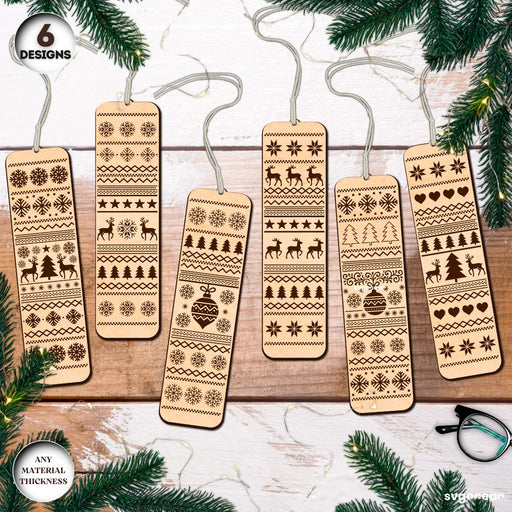 Winter Scene Bookmarks SVG Bundle - Svg Ocean