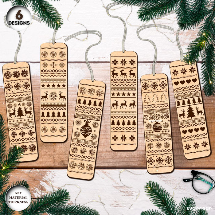 Winter Scene Bookmarks SVG Bundle - Svg Ocean