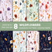 Floral Digital Paper Bundle - svgocean