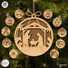 Christmas Nativity Ornament Bundle - Svg Ocean