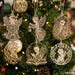 Angel Christmas Ornament SVG Bundle - Svg Ocean