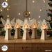 Christmas Angel Candle Stand SVG Bundle- Svg Ocean