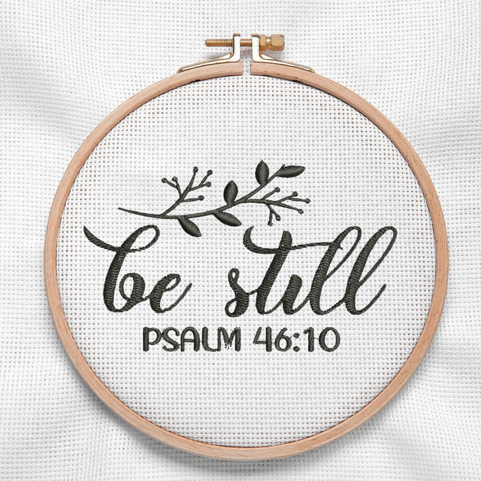Be Still for Machine Embroidery - Svg Ocean