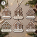 Gingerbread Houses Ornament SVG Bundle - Svg Ocean