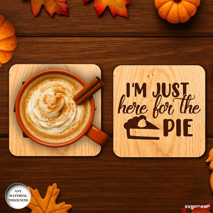 Thanksgiving Coasters SVG Bundle - Svg Ocean
