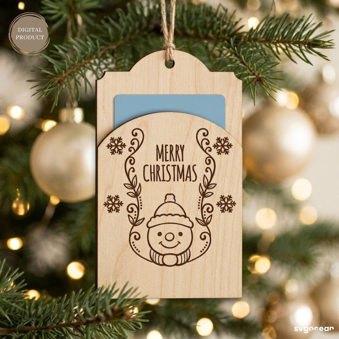 Christmas Gift Card Holders SVG Bundle - Svg Ocean