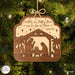 Christmas Nativity Ornaments Laser Cut - Svg Ocean