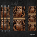 Tooled Leather Owl Pen Wraps Sublimation - svgocean