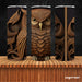 Tooled Leather Owl Tumbler Sublimation Bundle - svgocean