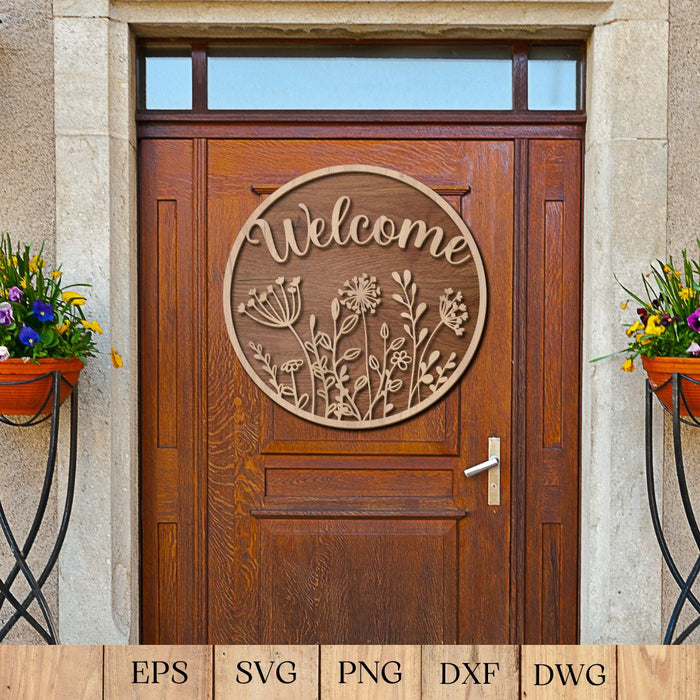 Welcome Sign Laser Cut Megabundle - Svg Ocean