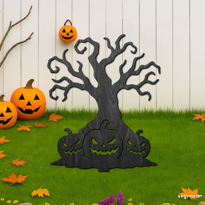 Halloween Garden Stakes Bundle - Svg Ocean