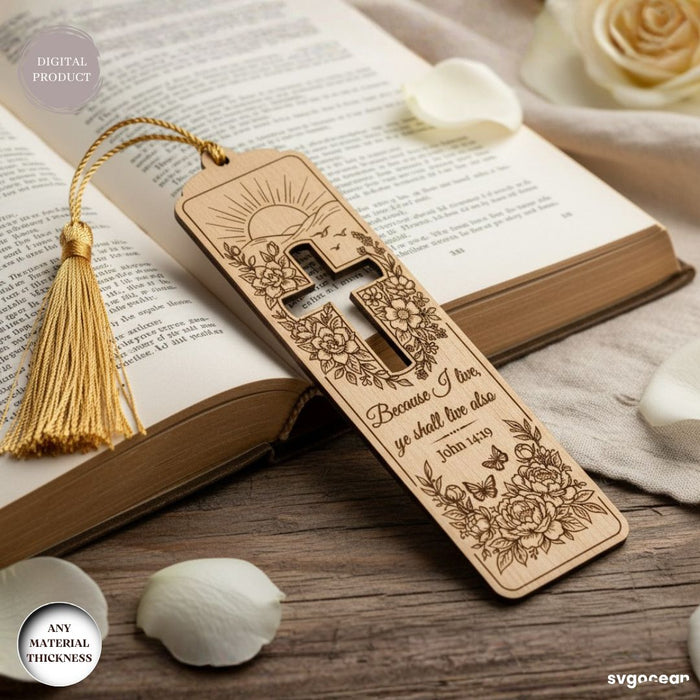 Christian Bookmarks Laser Cut Bundle - Svg Ocean