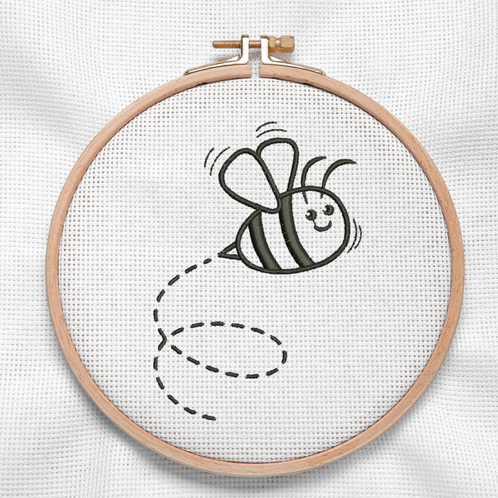 Cute Bee for Machine Embroidery - Svg Ocean