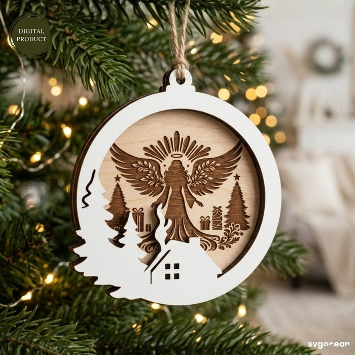 Nativity Ornament Engraving SVG Bundle - Svg Ocean