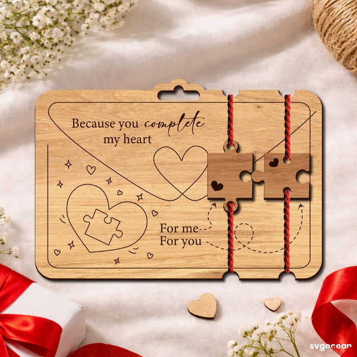 Valentine's Day Couple Bracelets SVG Bundle - Svg Ocean