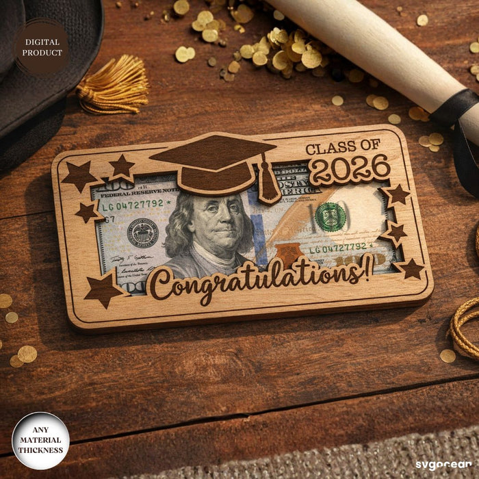 Graduation Money Holder SVG Bundle - Svg Ocean