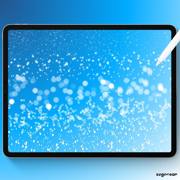 Snow and Ice Procreate Brushes - Svg Ocean