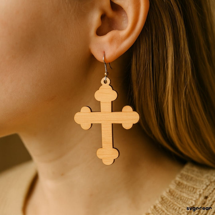 Nativity Scene Earrings Bundle - Svg Ocean