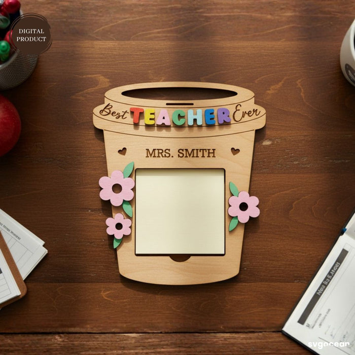Sticky Note Pad Holder SVG Bundle - Svg Ocean