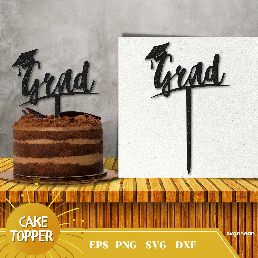 2023 Graduation Cake Topper Bundle vector for instant download - Svg ...