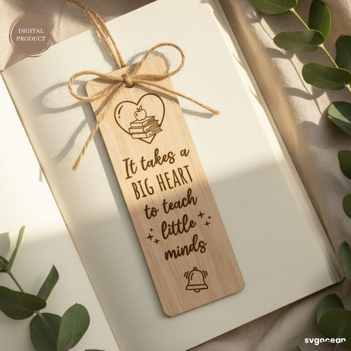 Teacher Bookmarks Laser Cut Bundle