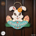Easter Bunny Door Hanger Laser Cut - Svg Ocean