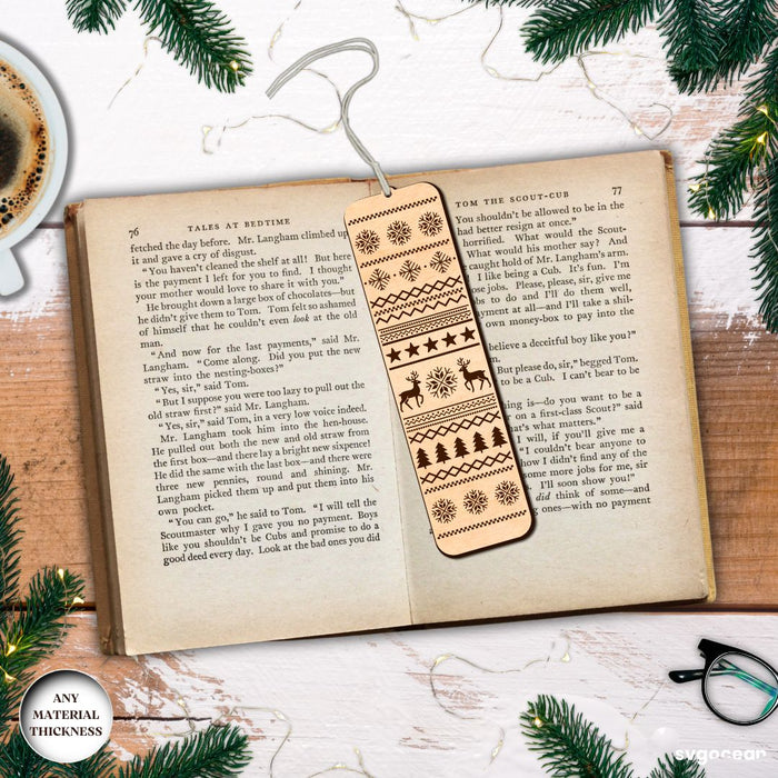 Winter Scene Bookmarks SVG Bundle - Svg Ocean