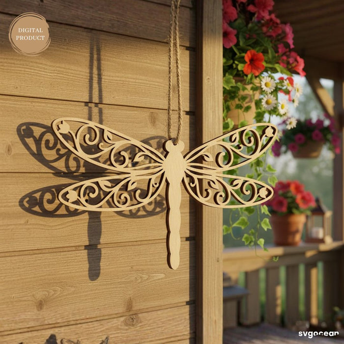 Spring Dragonfly Ornaments SVG Bundle - Svg Ocean