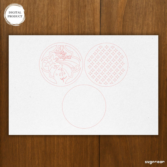 Nativity Scene Door Signs SVG Bundle - Svg Ocean