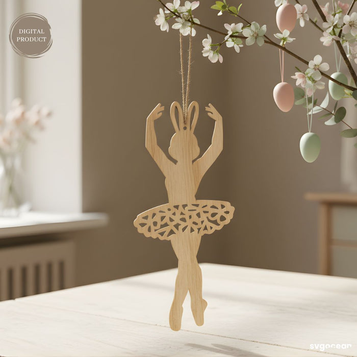 Easter Bunny Ballerina SVG Bundle - Svg Ocean