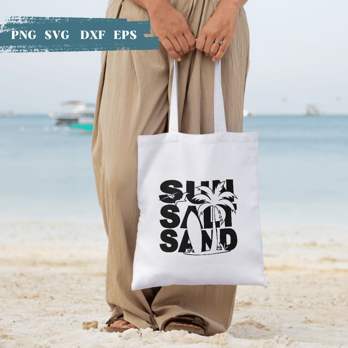 Sun Salt Sand SVG - Svg Ocean