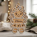 Personalized Gingerbread Ornament SVG Bundle - Svg Ocean