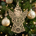 Angel Christmas Ornament SVG Bundle - Svg Ocean