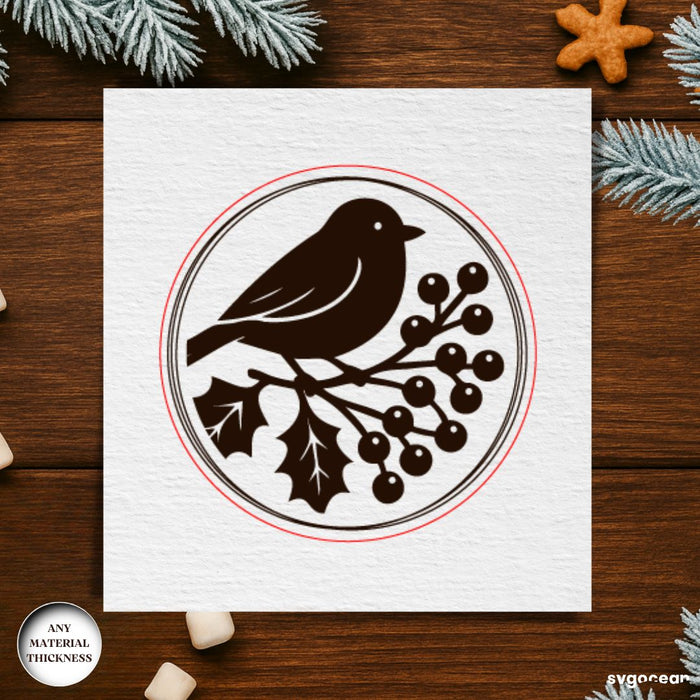 Winter Coffee Coasters SVG Bundle - Svg Ocean