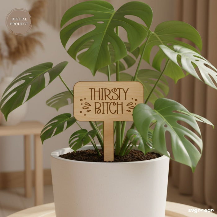 Wooden Plant Tags SVG Bundle - Svg Ocean