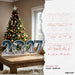 2027 Christmas Table Decor Laser Cut - Svg Ocean