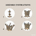 3D Christmas Angel Candle Stand Laser Cut - Svg Ocean