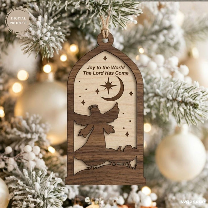 Nativity Silhouette Ornament SVG Bundle - Svg Ocean
