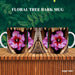 Hibiscus on Bark Mug Wrap - Svg Ocean