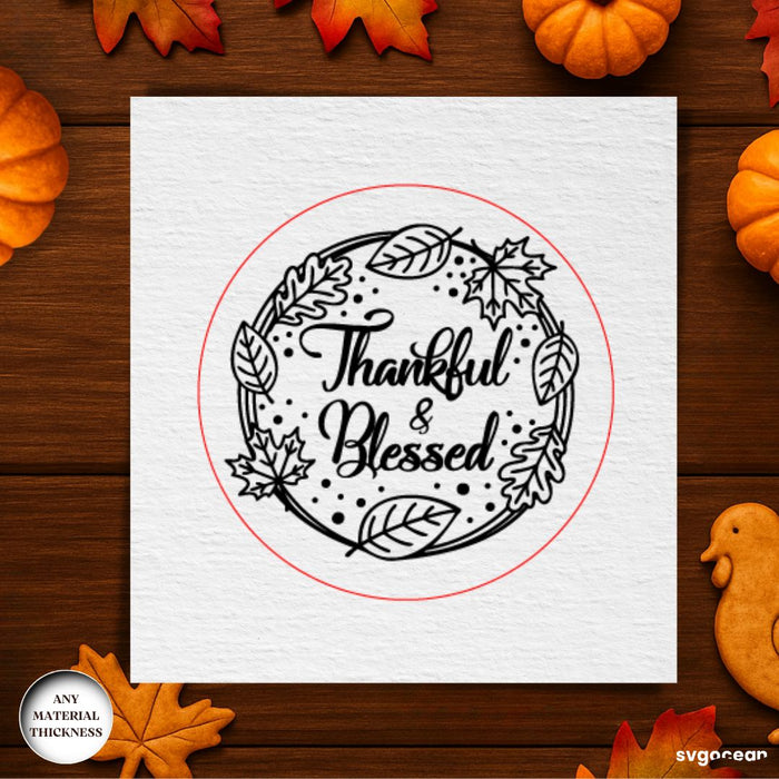 Thanksgiving Coasters SVG Bundle - Svg Ocean
