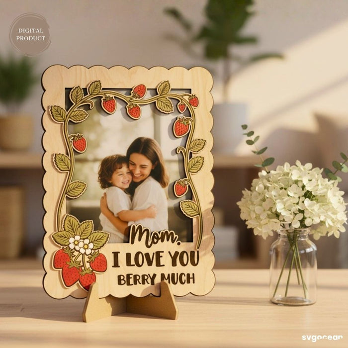 Mother's Day Photo Frame SVG Bundle - Svg Ocean