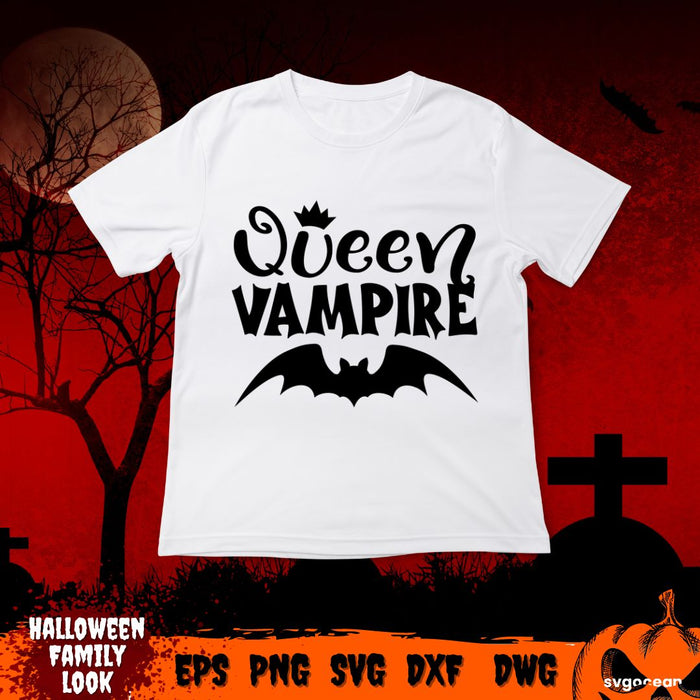 Halloween Vampire Family SVG Bundle - Svg Ocean