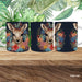 Embroidery Kangaroo Mug Sublimation - svgocean