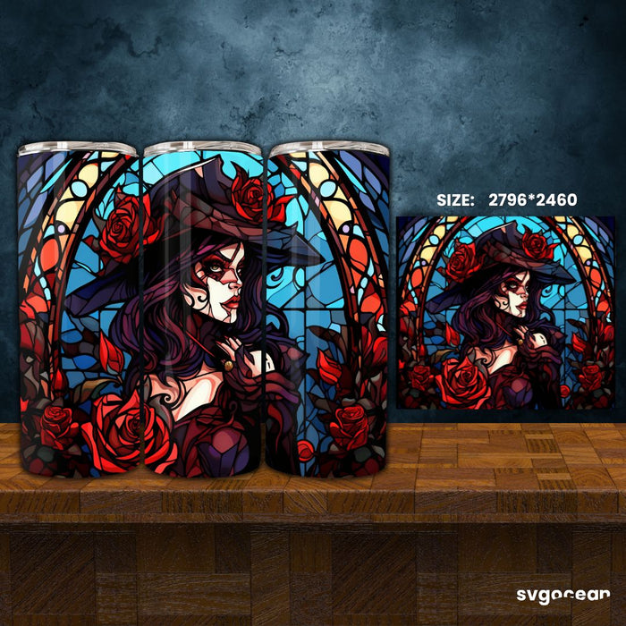 Stained glass Sublimation Tumbler Wrap 20 oz (2886595)
