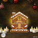Gingerbread House Candle Holders Bundle - Svg Ocean