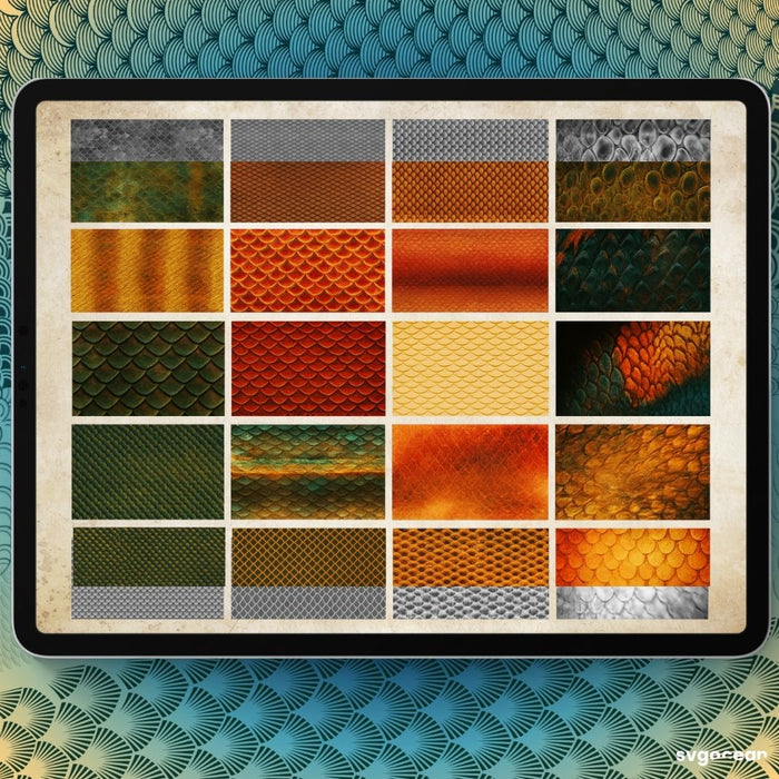 Koi Fish Tattoo Procreate Brushes - Svg Ocean